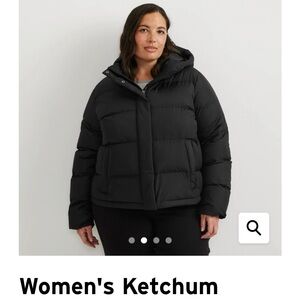 Eddie Bauer Women's Black Puffer Jacket